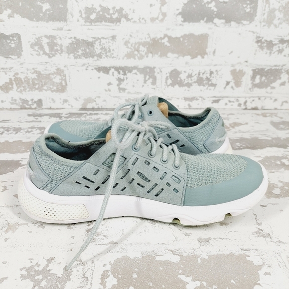 Sperry Seas Gray Lace Up Comfort Lightweight Sport Athletic Sneakers M539 - Picture 2 of 10